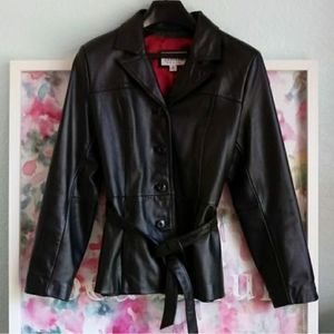 WILSONS LEATHER | VTG Black Leather Jacket…